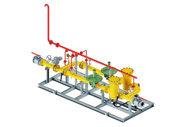 Medium And Low Pressure Regulation Metering Box